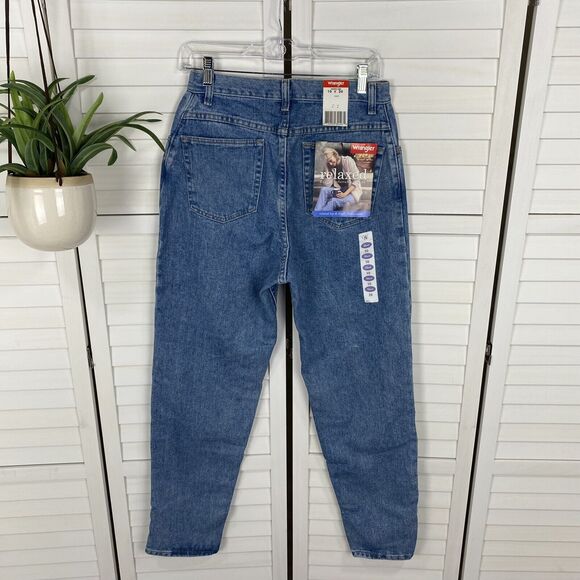 New VIntage 90s Deadstock Wrangler Relaxed Fit Mom Jeans Womens Sie 10 Short - Picture 5 of 9